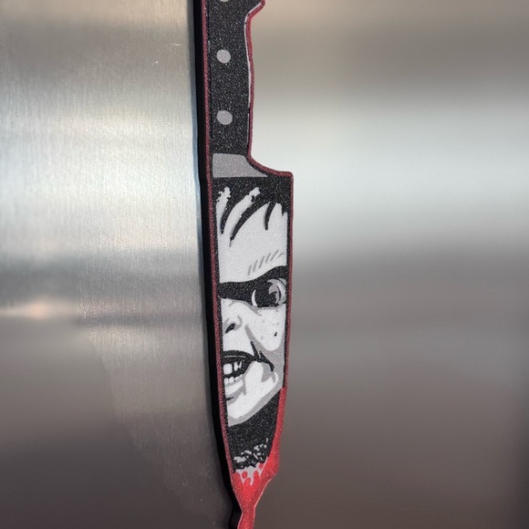 3D Printed Halloween Magnets | Baby Doll  Knife Magnet - Picture 3 of 7